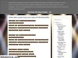 Sites similar to atozlyricsadda.blogspot.com