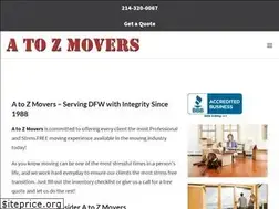 Sites similar to atozmovers.com