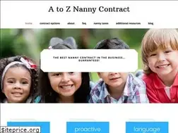 Sites similar to atoznannycontract.com