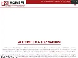 Sites similar to atozvacuum.com