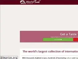 Sites similar to atozworldfood.com