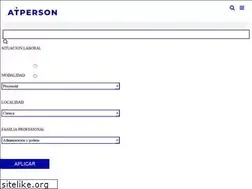 Sites similar to atperson.com