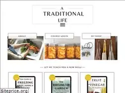 Sites similar to atraditionallife.com