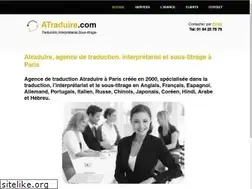 Sites similar to atraduire.com