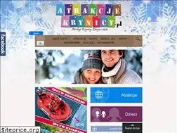 Sites similar to atrakcjekrynicy.pl