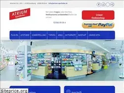 Sites similar to atrium-apotheke.de