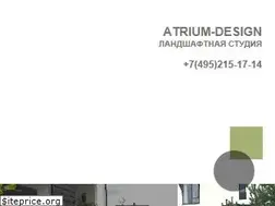 Sites similar to atrium-design.ru