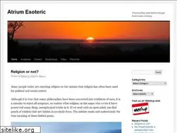 Sites similar to atriumesoteric.org