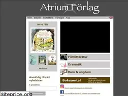 Sites similar to atriumforlag.se