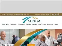 Sites similar to atriumrehabcenter.com