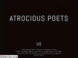 Sites similar to atrociouspoets.com
