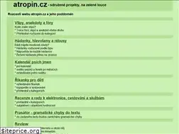 Sites similar to atropin.cz