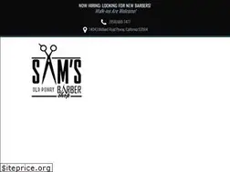 Sites similar to atsamsbarbershop.com