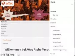 Sites similar to attac-aschaffenburg.de