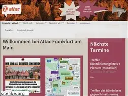 Sites similar to attac-ffm.de