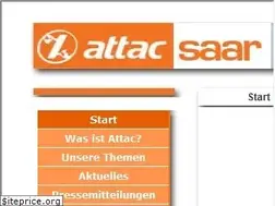 Sites similar to attac-saar.de