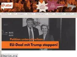 Sites similar to attac.de