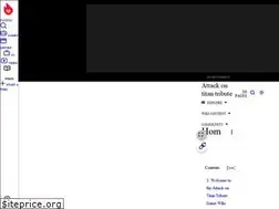 Sites similar to attack-on-titan-game-tribute.wikia.com