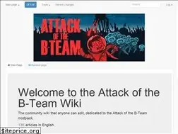 Sites similar to attackofthebteamwiki.com