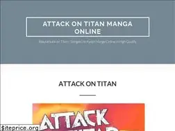Sites similar to attackontitan.online