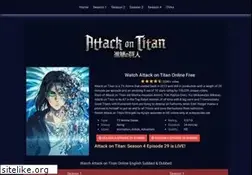 Sites similar to attackontitanonline.net
