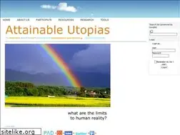 Sites similar to attainable-utopias.org
