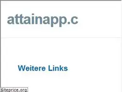 Sites similar to attainapp.com