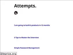 Sites similar to attempts.space