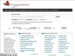 Sites similar to attendconference.com
