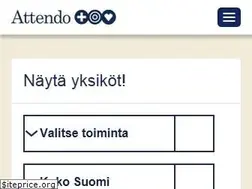 Sites similar to attendo.fi