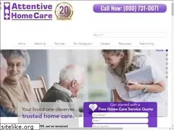 Sites similar to attentivehomecare.com