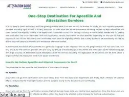 Sites similar to attestationguide.com