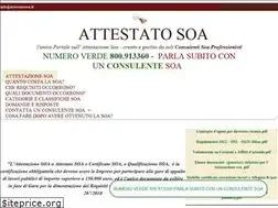 Sites similar to attestatosoa.it
