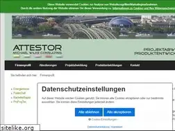Sites similar to attestor.de