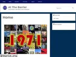 Sites similar to atthebarrier.com