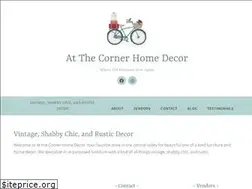 Sites similar to atthecornerhomedecor.com