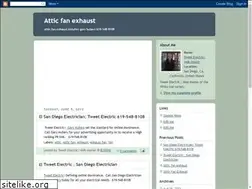 Sites similar to atticfanexhaust.blogspot.com