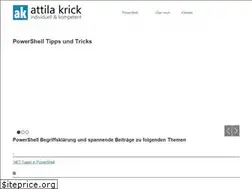 Sites similar to attilakrick.com