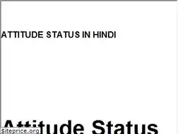 Sites similar to attitudestatusinhindi.in
