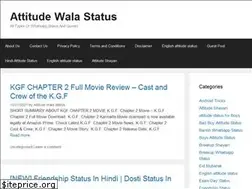 Sites similar to attitudewalastatus.com