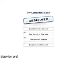 Sites similar to attoriitaliani.com