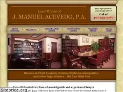 Sites similar to attorney-jmanuelacevedo.com