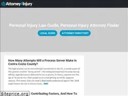 Sites similar to attorney4injury.com