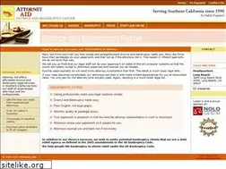 Sites similar to attorneyaid.com