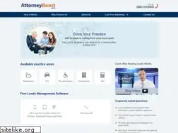 Sites similar to attorneyboost.com
