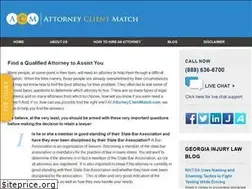 Sites similar to attorneyclientmatch.com