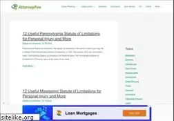 Sites similar to attorneyfee.com