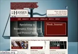 Sites similar to attorneyhansen.com
