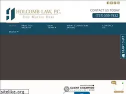 Sites similar to attorneyholcomb.com