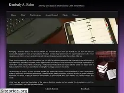 Sites similar to attorneykimrohn.com